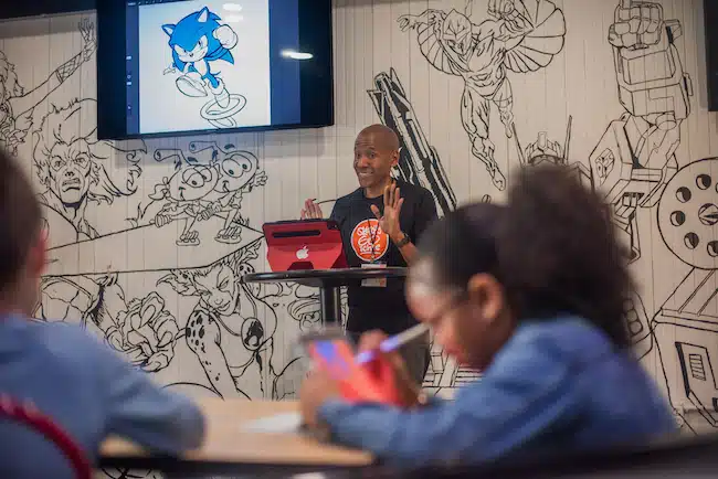 Sketchy Go Ichie Inspires Creativity in New Bedford Youth